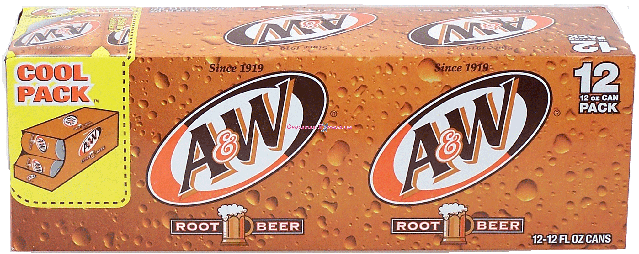 A & W Root Beer 12 Oz Cool Pack Full-Size Picture